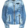 Kurtka Jeansowa Vintage Suwak